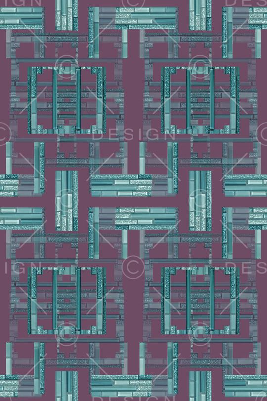 小方块印花华亿平台图片