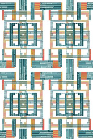 小方块印花华亿平台图片