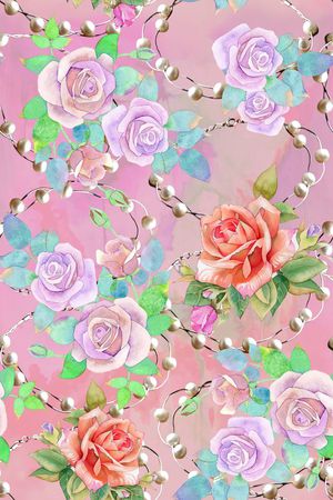 水彩印花华亿平台图片