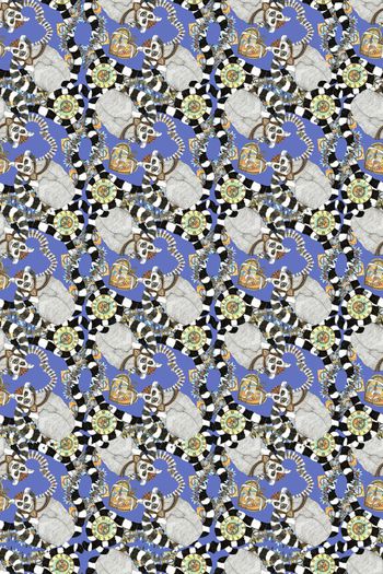 猴子印花华亿平台图片