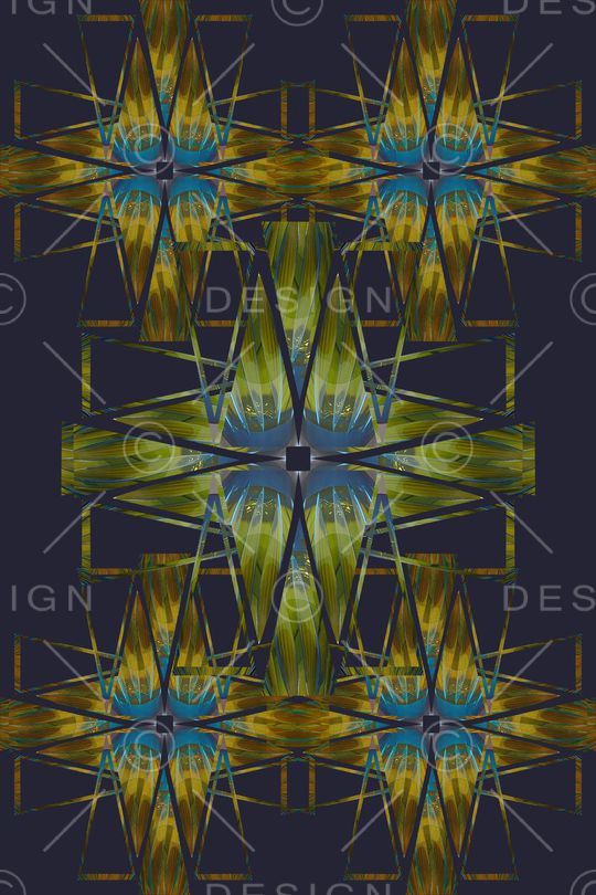 梦幻三角印花华亿平台图片