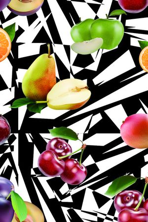 莫妮卡-女装华亿平台印花华亿平台图片