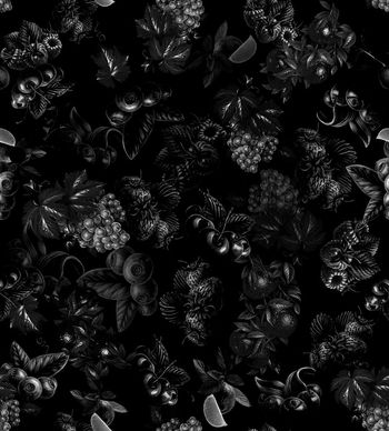 黑白印花华亿平台图片