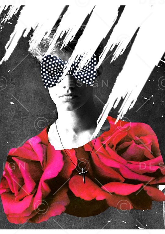 蝴蝶结印花华亿平台图片