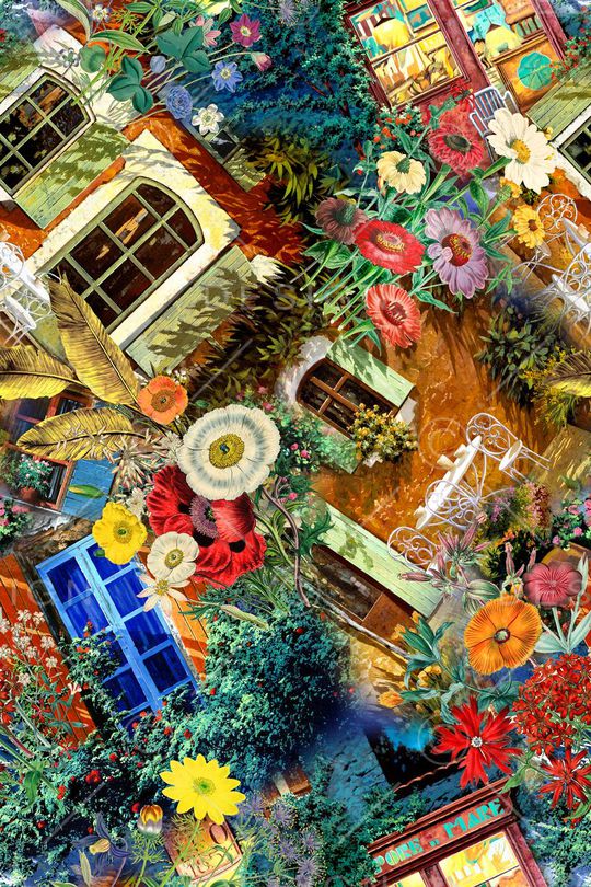 风景印花华亿平台图片