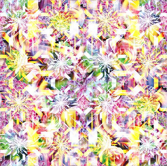 方格印花华亿平台图片