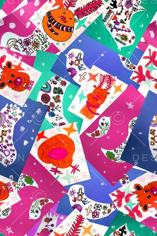 儿童画印花华亿平台图片