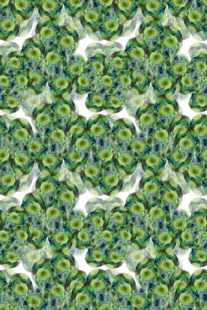 梦幻花卉印花华亿平台图片