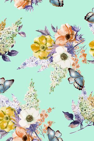 蝴蝶。时尚女装印花华亿平台图片