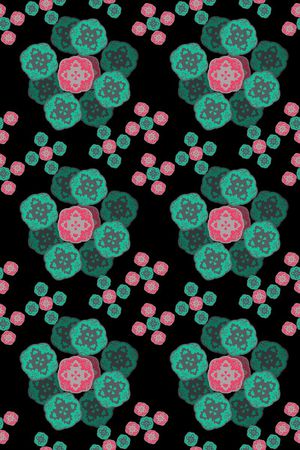 民族风图案印花华亿平台图片