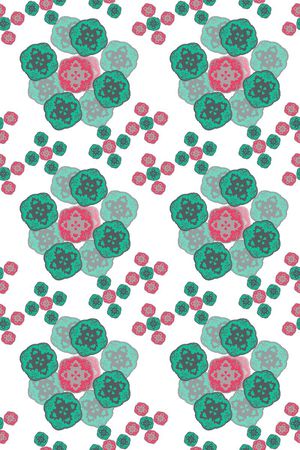 民族风图案印花华亿平台图片