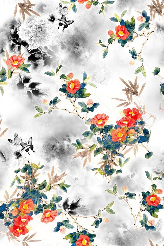 民族风印花华亿平台图片