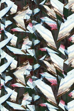 几何印花华亿平台图片