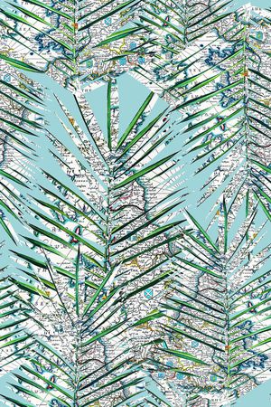 热带雨林印花华亿平台图片