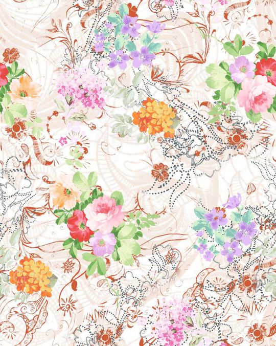 小碎花印花华亿平台图片