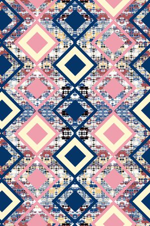 几何印花华亿平台图片