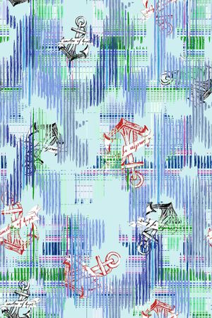 男女泳装印花华亿平台图片