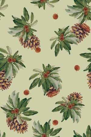 植物印花华亿平台图片