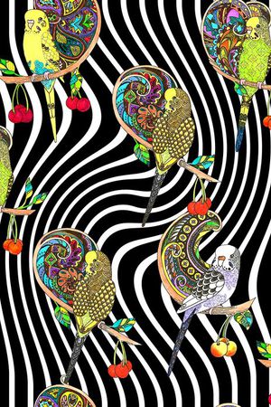 彩绘印花华亿平台图片