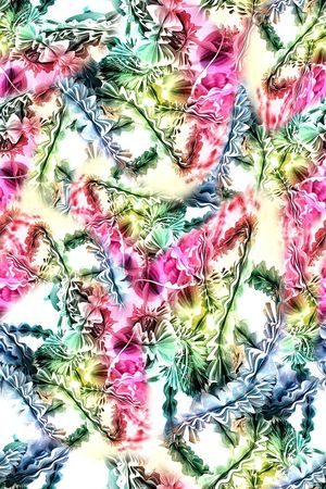 抽象印花华亿平台图片