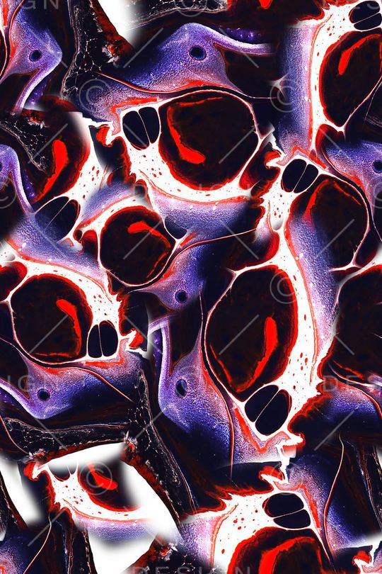 抽象印花华亿平台图片