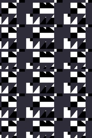 不规则几何印花华亿平台图片