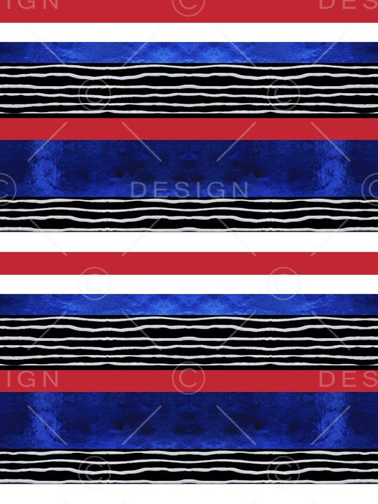 波浪条纹印花华亿平台图片