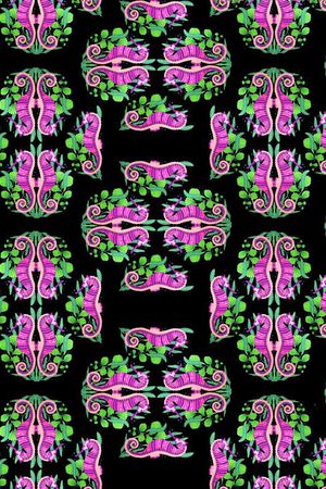 宫廷风印花华亿平台图片