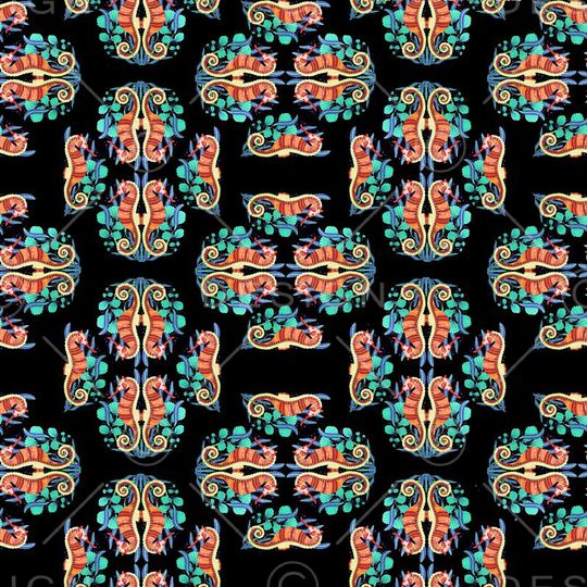 宫廷风印花华亿平台图片