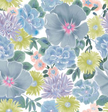 乱花印花华亿平台图片