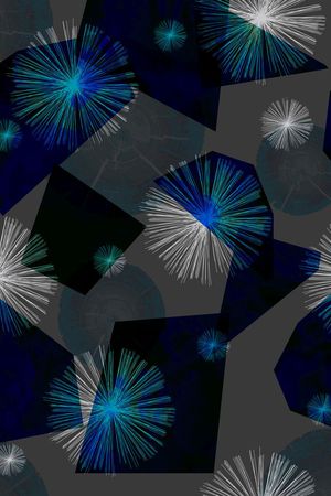 几何印花华亿平台图片