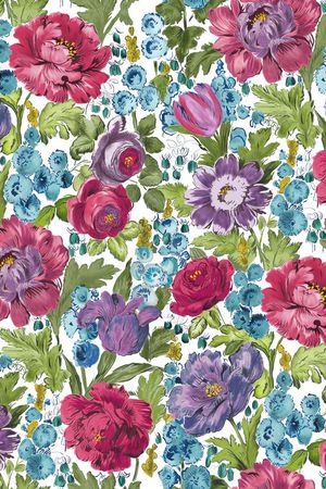 花瓣印花华亿平台图片