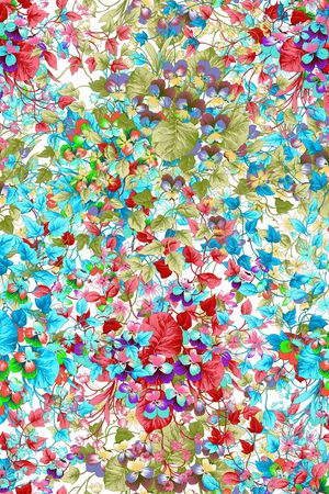 花朵印花华亿平台图片