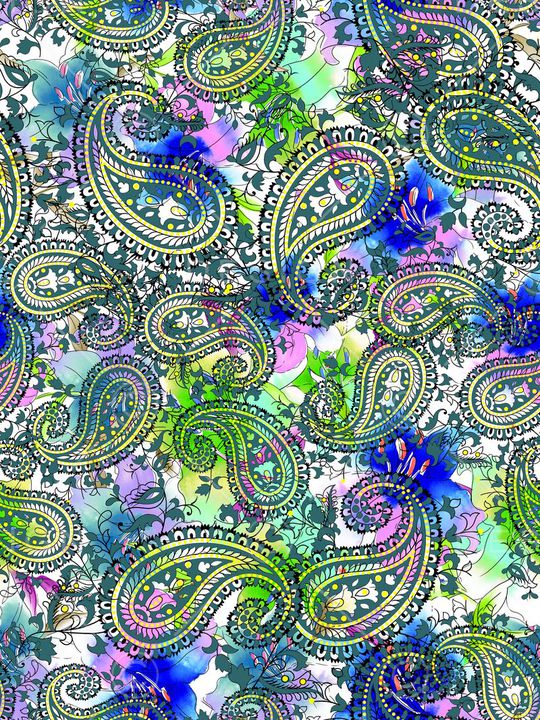 蝴蝶印花华亿平台图片