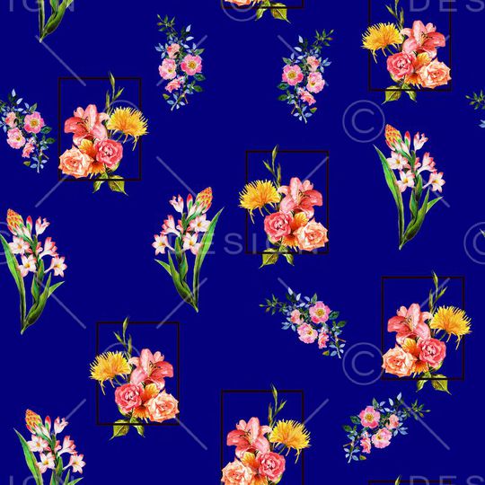 牡丹印花华亿平台图片