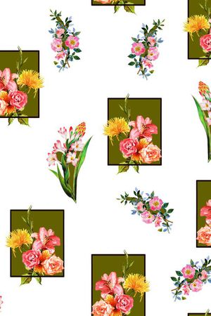 牡丹印花华亿平台图片