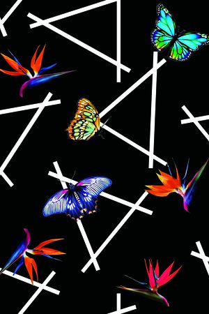 时尚男装印花华亿平台图片