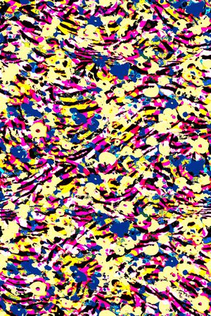 动物纹印花华亿平台图片