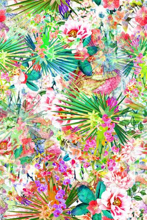 花朵印花华亿平台图片