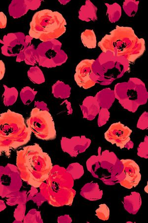 花瓣印花华亿平台图片