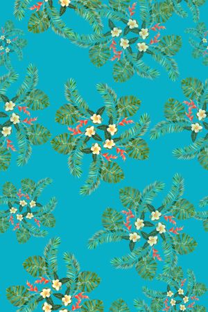 热带海滨度假印花华亿平台图片