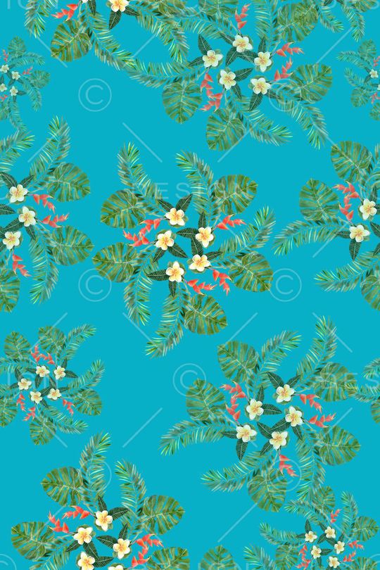 热带海滨度假印花华亿平台图片