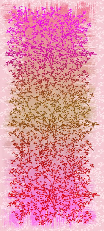 复古印花华亿平台图片