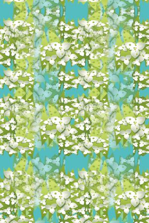 创意立体花卉印花华亿平台图片