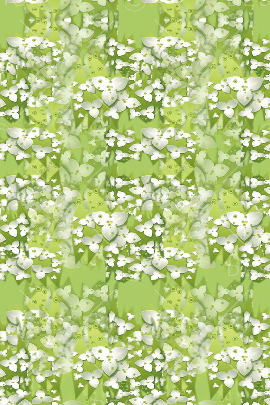 创意立体花卉印花华亿平台图片