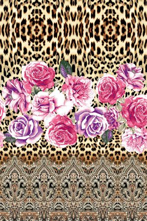 佩斯利印花华亿平台图片