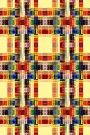 几何拼贴印花华亿平台图片