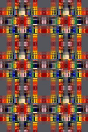 几何拼贴印花华亿平台图片