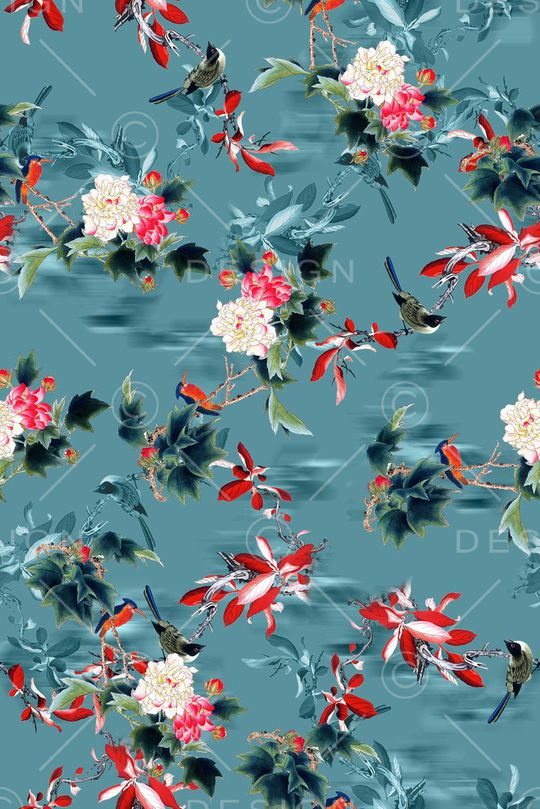 面料花印花华亿平台图片