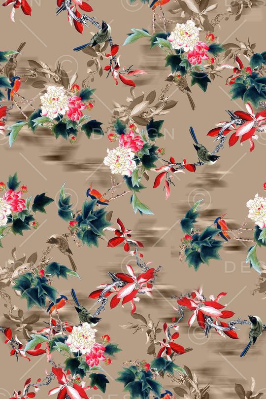 面料花印花华亿平台图片